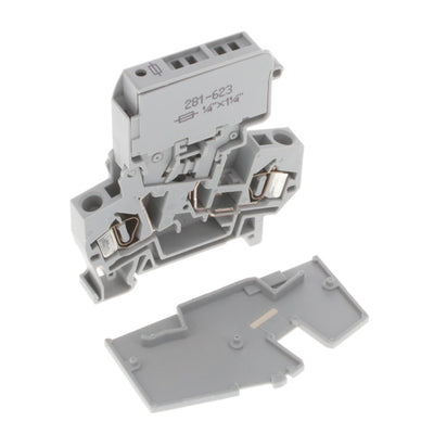 281-623 by WAGO Corporation - 2-CONDUCTOR FUSE TERMINAL BLOCK;