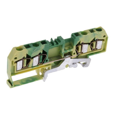 281-657 by WAGO Corporation - 4-CONDUCTOR GROUND TERMINAL BLOC