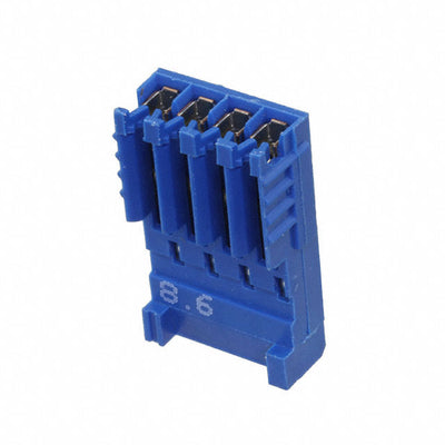 281786-4 by TE Connectivity AMP Connectors - CONNECTOR PLUG 4POS IDC 26-28AWG TIN