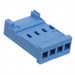 281838-4 by TE Connectivity AMP Connectors - CONNECTOR RECPT HSG 4POS 2.54MM