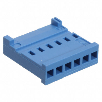 281838-6 by TE Connectivity AMP Connectors - CONNECTOR RECPT HSG 6POS 2.54MM