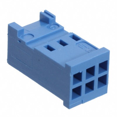 281839-3 by TE Connectivity AMP Connectors - CONNECTOR RECPT HSG 6POS 2.54MM