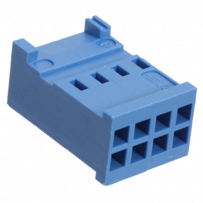 281839-4 by TE Connectivity AMP Connectors - CONNECTOR RECPT HSG 8POS 2.54MM