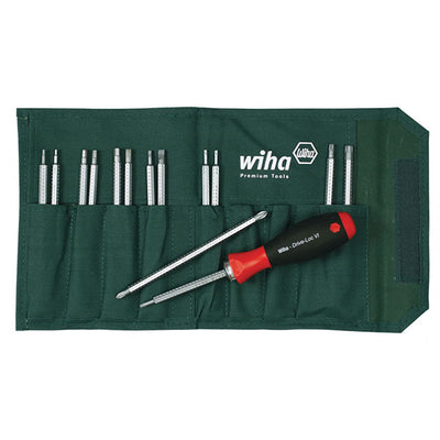 28189 by Wiha - BLADE SET ASSORTED W/CASE 15PC