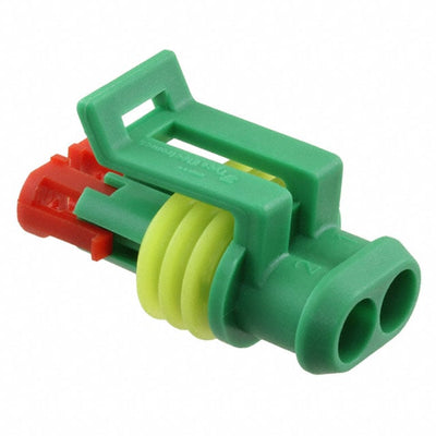 282080-3 by TE Connectivity AMP Connectors - CONNECTOR PLUG HSG 2POS 6.00MM