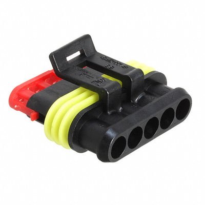282089-1 by TE Connectivity AMP Connectors - CONNECTOR PLUG HSG 5POS 6.00MM