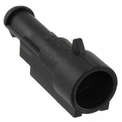 282103-1 by TE Connectivity AMP Connectors - CONNECTOR RECPT HSG 1POS BLACK
