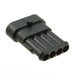 282106-1 by TE Connectivity AMP Connectors - CONNECTOR RECPT HSG 4POS 6.00MM