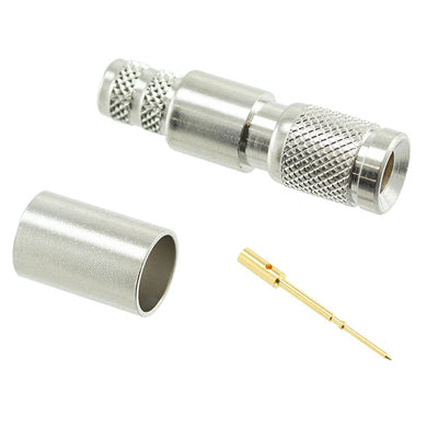 282137-75 by Amphenol RF - CONNECTOR 1.0/2.3 PLG STR 75OHM CRIMP