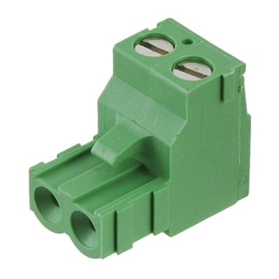 282807-2 by TE Connectivity AMP Connectors - TERM BLOCK PLUG 2POS STR 5.08MM