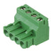 282807-4 by TE Connectivity AMP Connectors - TERM BLOCK PLUG 4POS STR 5.08MM