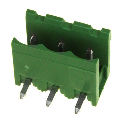 282811-3 by TE Connectivity AMP Connectors - TERM BLOCK HDR 3POS 90DEG 5MM