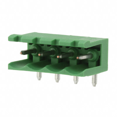 282812-4 by TE Connectivity AMP Connectors - TERM BLOCK HDR 4POS 90DEG 5MM