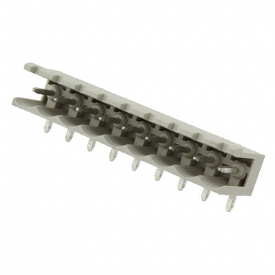 282812-9 by TE Connectivity AMP Connectors - TERM BLOCK HDR 9POS 90DEG 5MM
