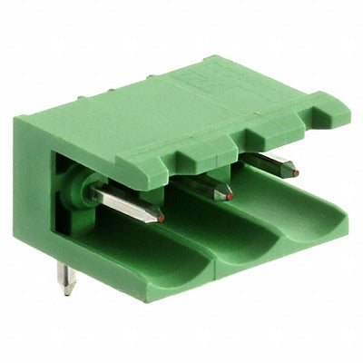 282815-3 by TE Connectivity AMP Connectors - TERM BLOCK HDR 3POS 90DEG 5.08MM