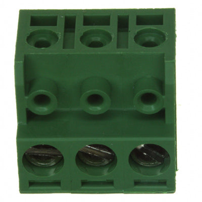 282830-3 by TE Connectivity AMP Connectors - TERM BLOCK PLUG 3POS 90DEG 5MM