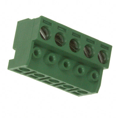 282830-5 by TE Connectivity AMP Connectors - TERM BLOCK PLUG 5POS 90DEG 5MM