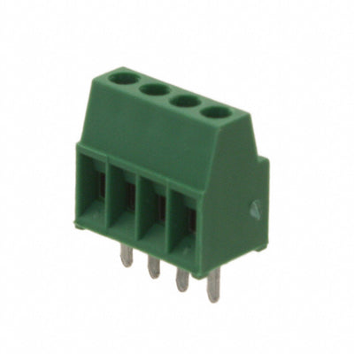 282834-4 by TE Connectivity AMP Connectors - TERM BLK 4P SIDE ENT 2.54MM PCB