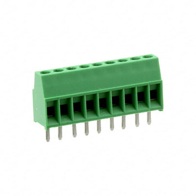 282834-9 by TE Connectivity AMP Connectors - TERM BLK 9P SIDE ENT 2.54MM PCB