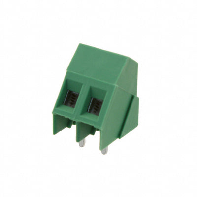 282847-2 by TE Connectivity AMP Connectors - TERM BLOCK 2POS 35DEG 5.08MM PCB