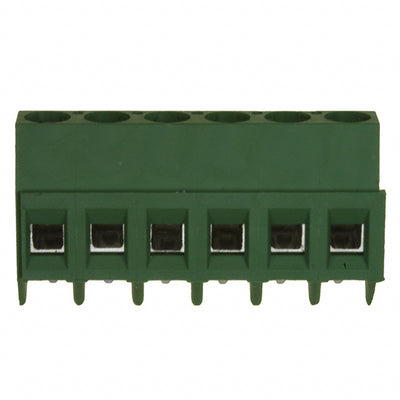 282847-6 by TE Connectivity AMP Connectors - TERM BLOCK 6POS 35DEG 5.08MM PCB