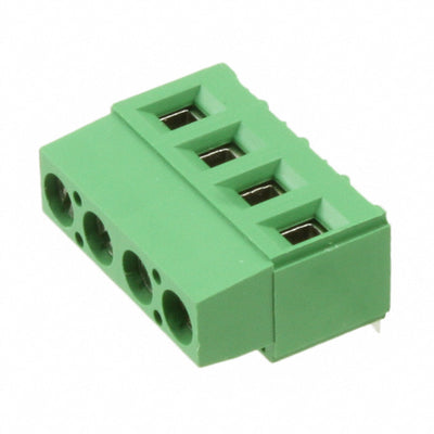 282851-4 by TE Connectivity AMP Connectors - TERM BLK 4POS TOP ENT 5.08MM PCB
