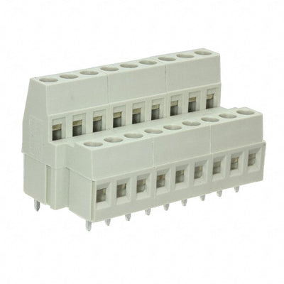 282888-7 by TE Connectivity AMP Connectors - TERM BLK 9POS SIDE ENTRY 5MM PCB