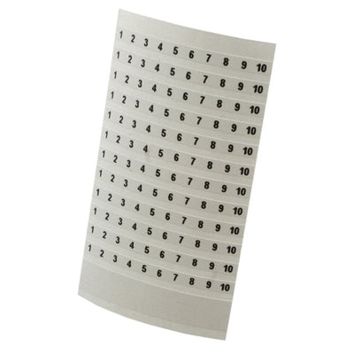 282928-1 by TE Connectivity AMP Connectors - TERM BLOCK ADH LABEL 10POS 1-10