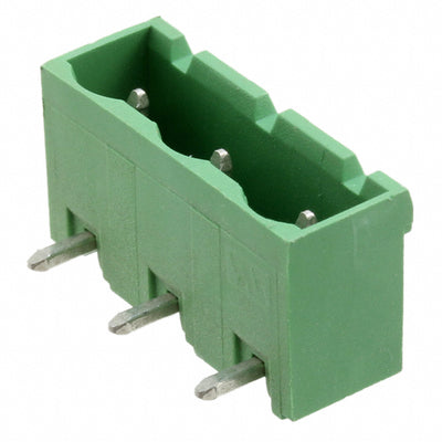 282966-3 by TE Connectivity AMP Connectors - TERM BLOCK HDR 3POS 90DEG 7.62MM