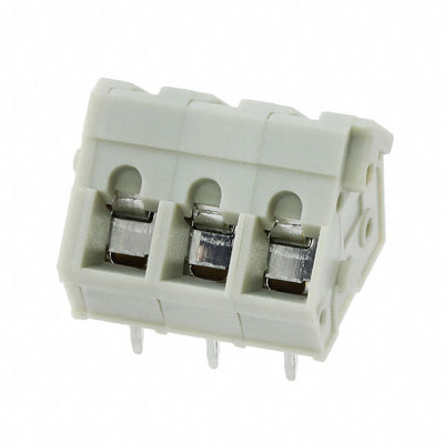 2834078-2 by TE Connectivity AMP Connectors - TERM BLOCK 3POS 45DEG 5MM PCB