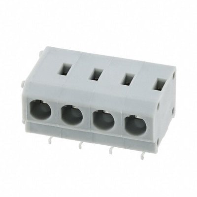2834089-3 by TE Connectivity AMP Connectors - TERM BLK 4POS SIDE ENTRY 5MM PCB