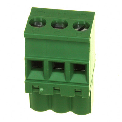 284040-3 by TE Connectivity AMP Connectors - TERM BLOCK PLUG 3POS 270DEG 5MM
