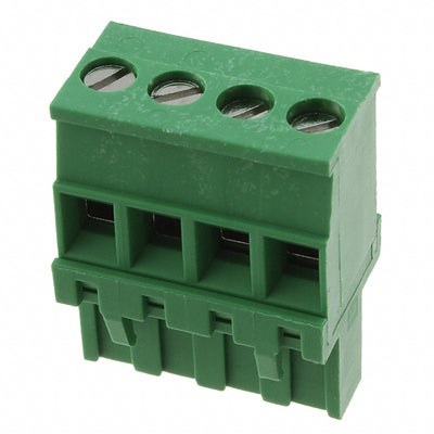 284046-4 by TE Connectivity AMP Connectors - TERM BLOCK PLUG 4POS 90DEG 5MM