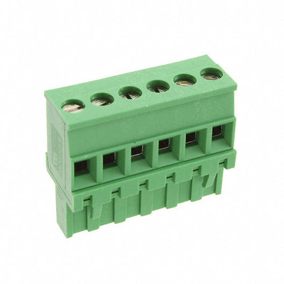 284046-6 by TE Connectivity AMP Connectors - TERM BLOCK PLUG 6POS 90DEG 5MM