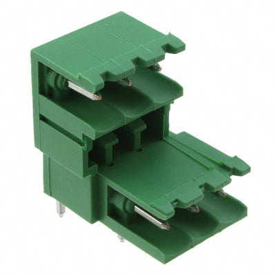 284053-3 by TE Connectivity AMP Connectors - TERM BLOCK HDR 6POS 90DEG 5.08MM