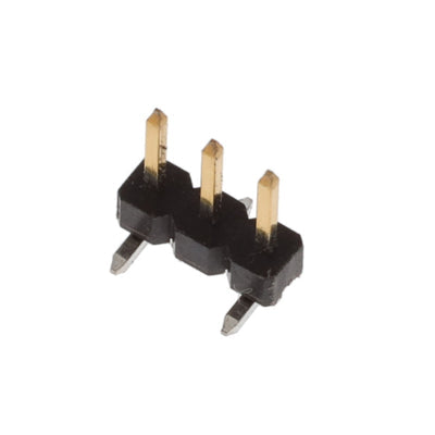 2842102-3 by TE Connectivity AMP Connectors - 3P,2MM,BRK HDR,SRVT,SMD,0.1AU,TR