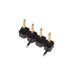 2842102-4 by TE Connectivity AMP Connectors - 4P,2MM,BRK HDR,SRVT,SMD,0.1AU,TR