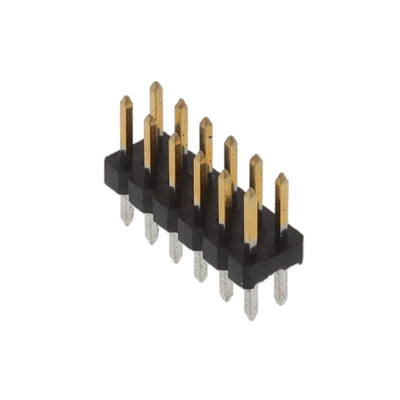 2842130-6 by TE Connectivity AMP Connectors - 12P,2MM,BRK HDR,DRVT,2.8,0.1AU,T