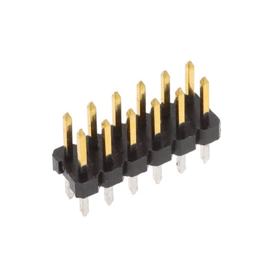 2842132-6 by TE Connectivity AMP Connectors - 12P,2MM,BRK HDR,DRVT,2.8,0.76AU,
