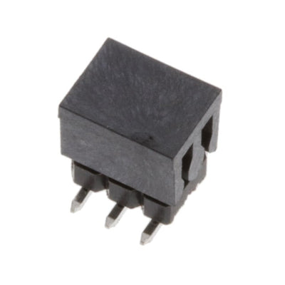 2842142-3 by TE Connectivity AMP Connectors - 6P,2MM,BRK HDR,DRVT,SMD,0.1AU,TR