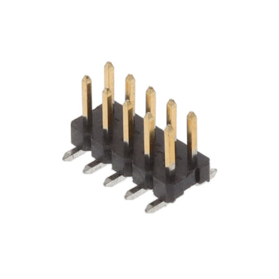 2842143-5 by TE Connectivity AMP Connectors - 10P,2MM,BRK HDR,DRVT,SMD,0.38AU,