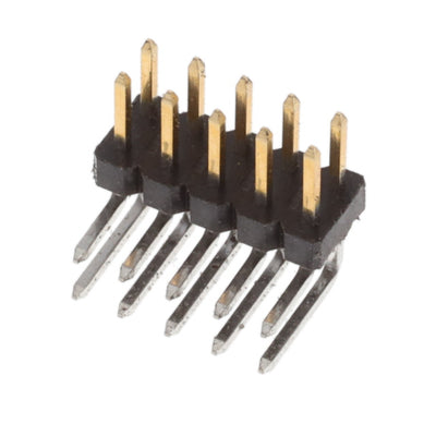 2842150-5 by TE Connectivity AMP Connectors - 10P,2MM,BRK HDR,DRRT,2.8,0.1AU,T