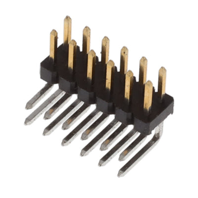 2842150-6 by TE Connectivity AMP Connectors - 12P,2MM,BRK HDR,DRRT,2.8,0.1AU,T