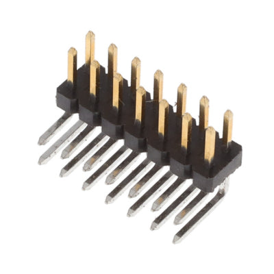2842150-7 by TE Connectivity AMP Connectors - 14P,2MM,BRK HDR,DRRT,2.8,0.1AU,T