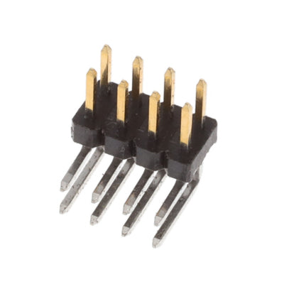 2842151-4 by TE Connectivity AMP Connectors - 8P,2MM,BRK HDR,DRRT,2.8,0.38AU,T