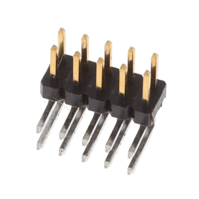 2842151-5 by TE Connectivity AMP Connectors - 10P,2MM,BRK HDR,DRRT,2.8,0.38AU,