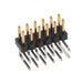 2842151-6 by TE Connectivity AMP Connectors - 12P,2MM,BRK HDR,DRRT,2.8,0.38AU,