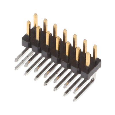 2842151-7 by TE Connectivity AMP Connectors - 14P,2MM,BRK HDR,DRRT,2.8,0.38AU,