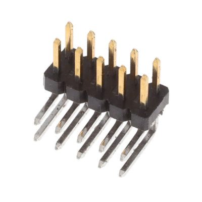 2842152-5 by TE Connectivity AMP Connectors - 10P,2MM,BRK HDR,DRRT,2.8,0.76AU,
