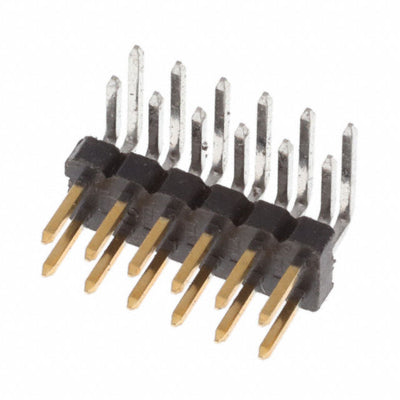2842152-6 by TE Connectivity AMP Connectors - 12P,2MM,BRK HDR,DRRT,2.8,0.76AU,
